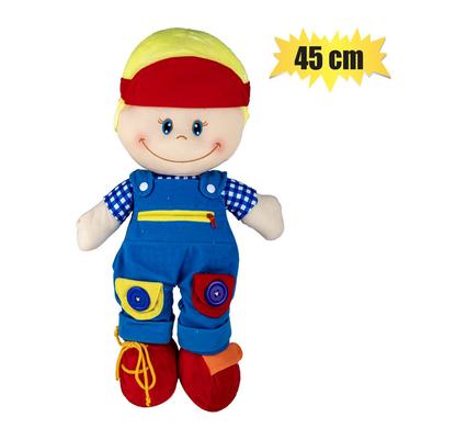 DOLL RAG EDU BOY 45cm product image