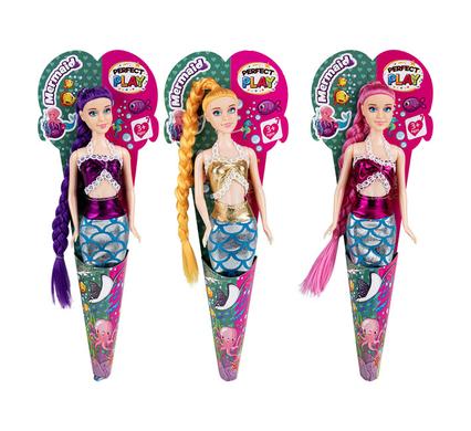 DOLL FASHION MERMAID WITH REMOVABLE TAIL product image
