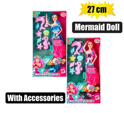 DOLL MERMAID 27cm W/ACCESSORIES product image