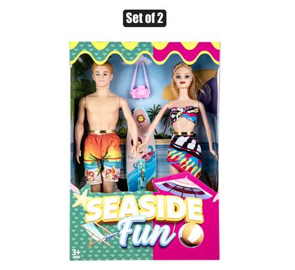 FASHION BEACH DOLLS SET OF 2 product image