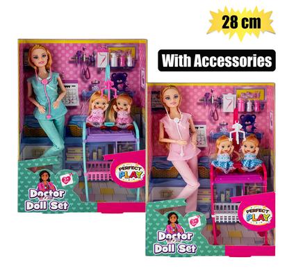 DOLL W/BABIES AND ACCESSORIES product image