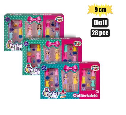 DOLL POCKET SCENTED SET 28PC 9cm product image
