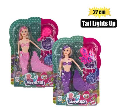 DOLL MERMAID LIGHT UP TAIL 27 cm product image