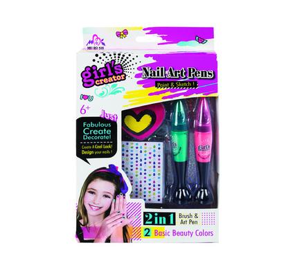 PLAYSET MAKE UP NAIL BRUSH & ART PEN SET product image