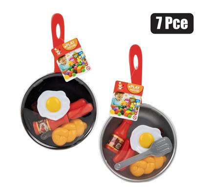 PLAY-SET PAN WITH FOOD product image