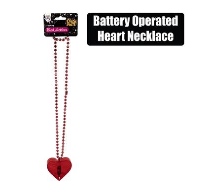 DRESS UP B/O NOVELTY HEART NECKLACE product image