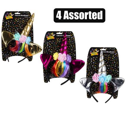DRESS UP HEADBAND UNICORN product image