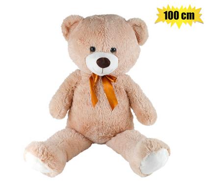 PLUSH BEAR FLUFFY JUMBO 100cm product image