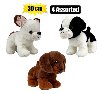 PLUSH DOG 30cm ASSTD product image