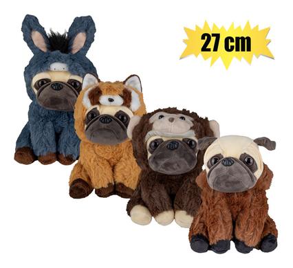 PLUSH DOG WEARING HOODIE ASSORTED 27cm product image