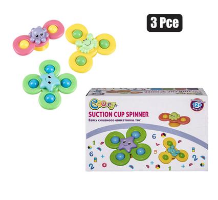 BABY TOY EDU SUCTION SPINNER 3PC product image
