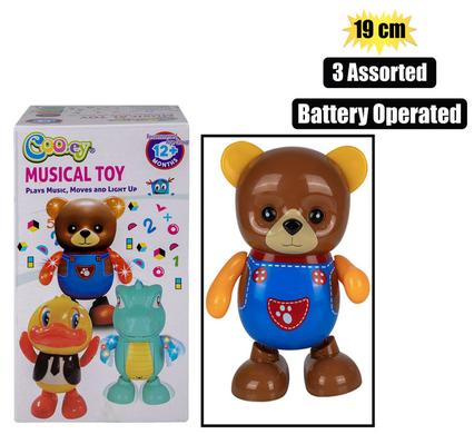BABY MUSICAL DANCING ANIMALS 19cm product image