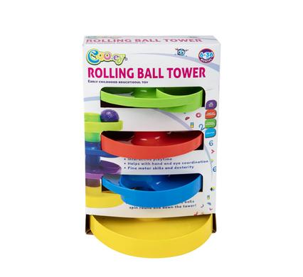 BABY TOY EDU PLAY/LEARN 4 TIER BALL DROP product image