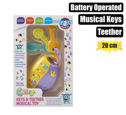 BABY TOY EDU MUSICAL KEYS & TEETHER 20cm product image