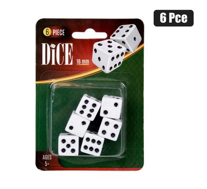DICE 16mm CARD-OF-6 product image