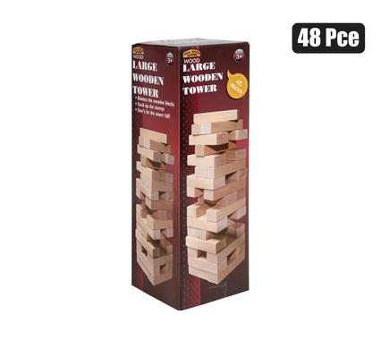 GAME WOOD TOWER 48 PIECE product image