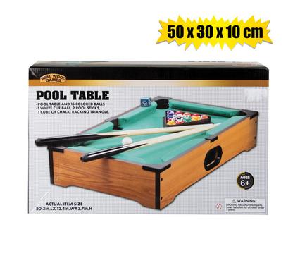 GAME TABLETOP POOL 50x30x10cm product image