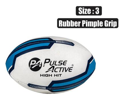 BALL RUGBY SIZE-3 RUBBER PIMPLE GRIP product image