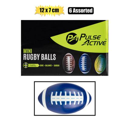 BALL RUGBY MINI ASSTD 12x7cm product image