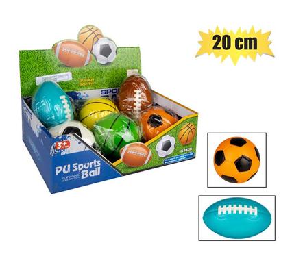 BALL FOAM ASSTD DESIGNS 20cm product image