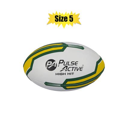BALL RUGBY SIZE-5 RUBBER PIMPLE GRIP product image