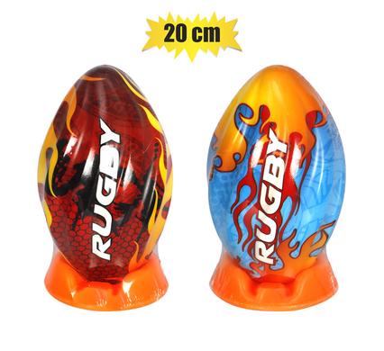 BALL RUGBY GROOVE GRIP PU 20cm product image