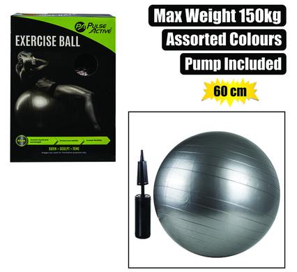 FITNESS BALL YOGA ASSTD 60cm product image