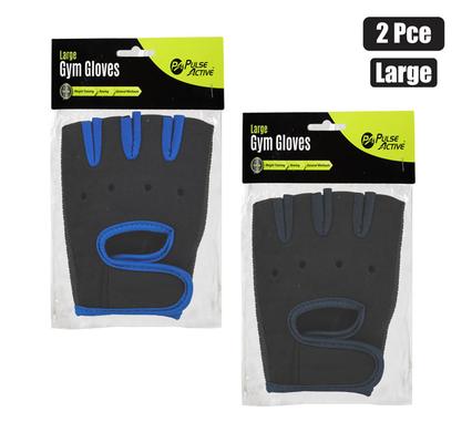 FITNESS GYM GLOVES MEN ASSORTED 2PC product image