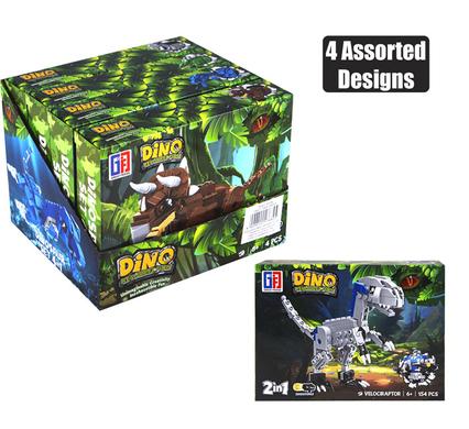BUILDING BLOCKS DINO/FIGURINE 2in1 PDQ product image