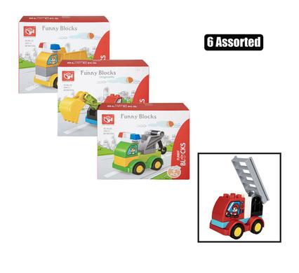 BUILDING BLOCKS TRUCKS ASSTD product image