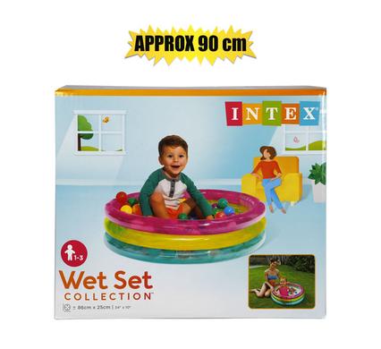 INTEX BALL PIT & 50 BALLS 3-RING 86x25cm product image