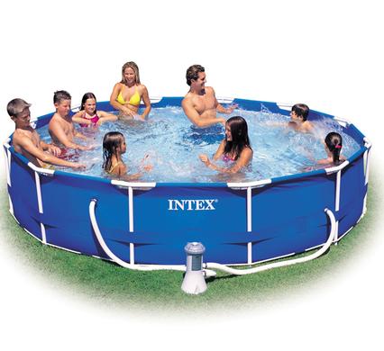 INTEX POOL MTL-FRAME(W/PUMP) 366x76cm product image