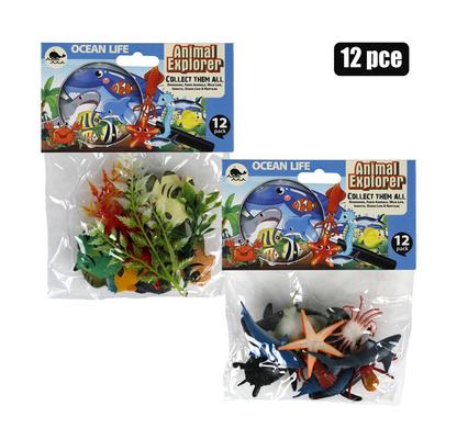 ANIMALS OCEAN 12PC ASSORTED 20cm product image
