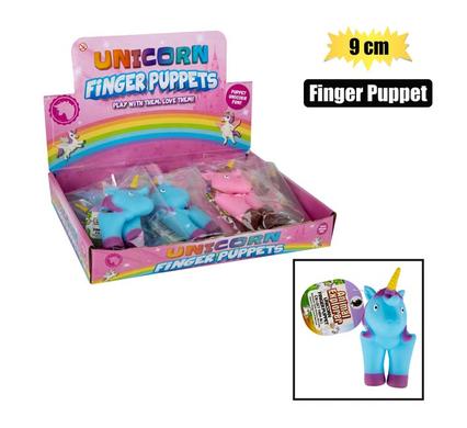 ANIMALS UNICORN FINGER PUPPET 9cm product image