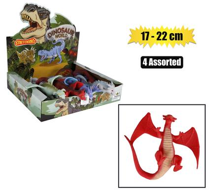 ANIMALS DRAGON STRETCH ASSTD 17-22cm product image