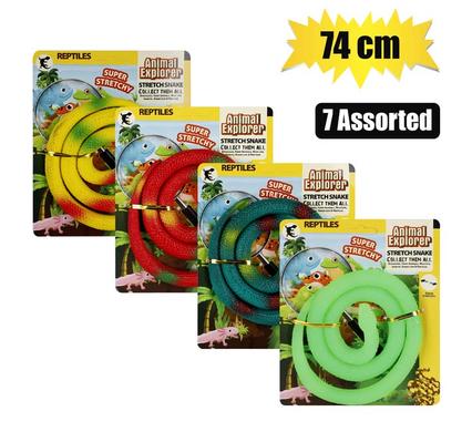ANIMALS STRETCH SNAKE RUBBER 74cm product image