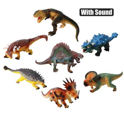 ANIMALS DINOSAURS W/SOUND 19-24cm product image