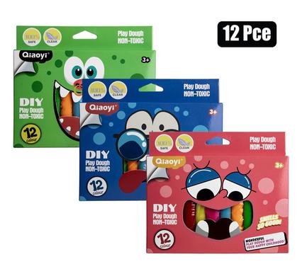 EDU PLAY DOUGH 12PC 190g product image