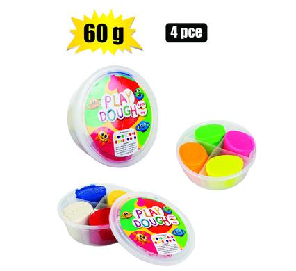 EDU PLAY DOUGH 60g 4PC TUB product image