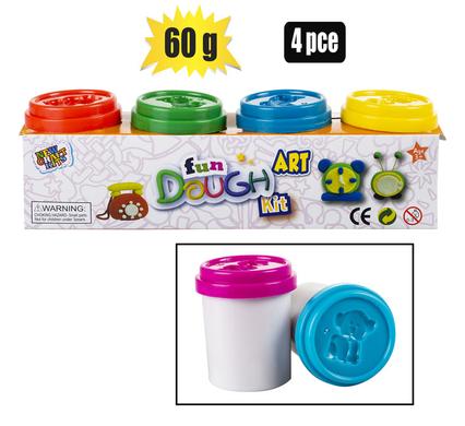 EDU PLAY DOUGH 60g 4PC product image