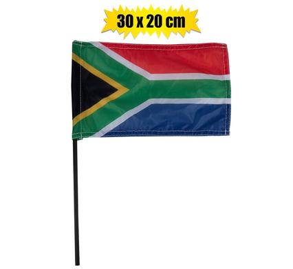 FLAG SOUTH AFRICA 30x20cm WITH DOWEL product image