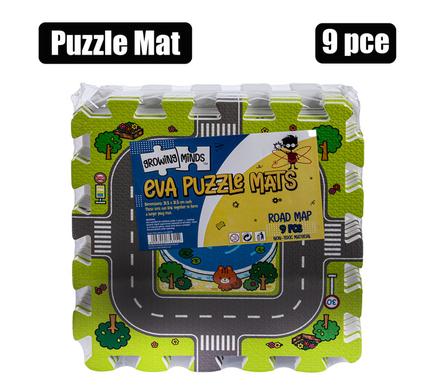 EDU EVA ROAD MAP PUZZLE MAT 9PC product image