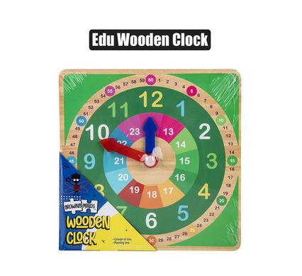 EDU WOOD CLOCK product image