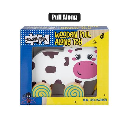 EDU WOOD PULL ALONG ANIMAL product image
