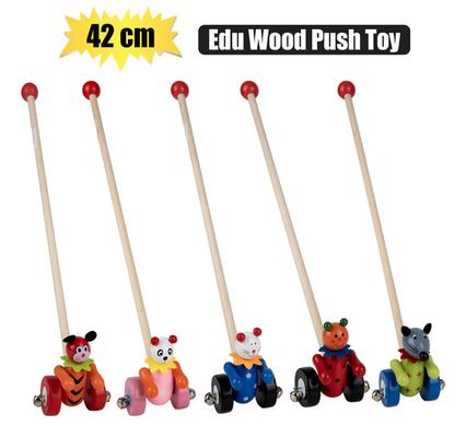 EDU WOOD PUSH TOY CAR 42cm product image