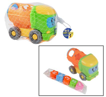 EDU BLOCKS SHAPE SORTER PULL TRUCK product image