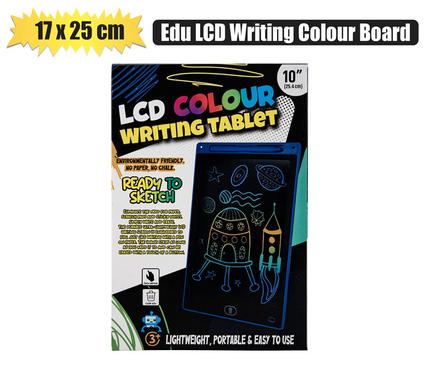 EDU LCD WRITING BOARD COLOUR 17x25cm product image