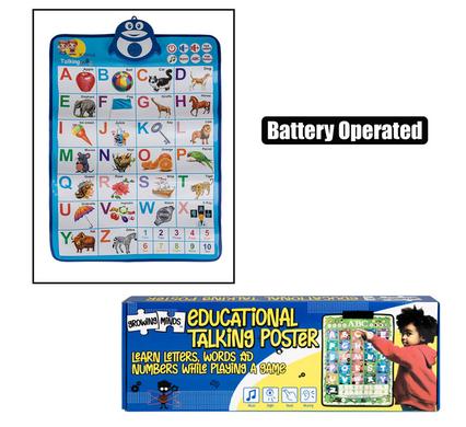 EDU B/O TALKING/MUSICAL POSTER product image