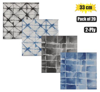 SERVIETTES 2PLY 33cm 20PC WATERMARK product image