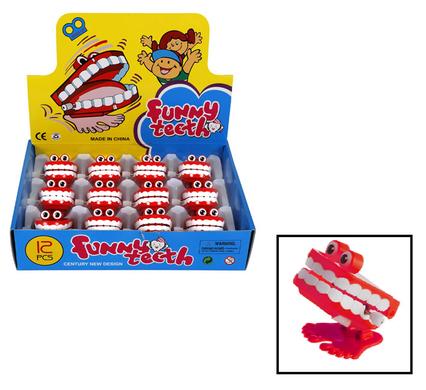 NOVELTY WIND UP CHATTER TEETH product image